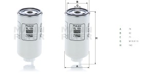 Фильтрующий элемент грубой очистки Mann PL 150 OE: 6640259110