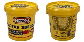 Паста для очистки рук "Чистая звезда" упак. 1200 мл OE: Pingo 85010-10
